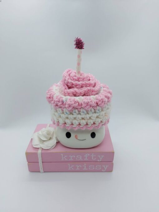 Pink Birthday Mug hat